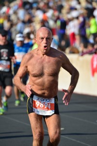 Philippe Derouin - marathon d’Athènes - 8 novembre 2015