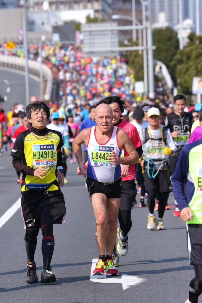 Philippe Derouin - Marathon de Tokyo 28 février 2016